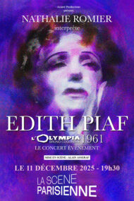 PIAF OLYMPIA 61 PAR NATHALIE ROMIER