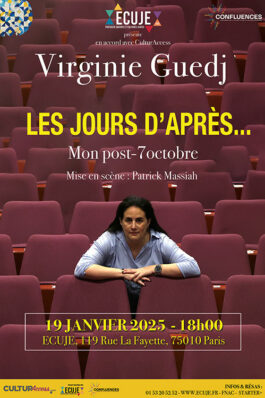 LES JOURS D'APRÈS... VIRGINIE GUEDJ