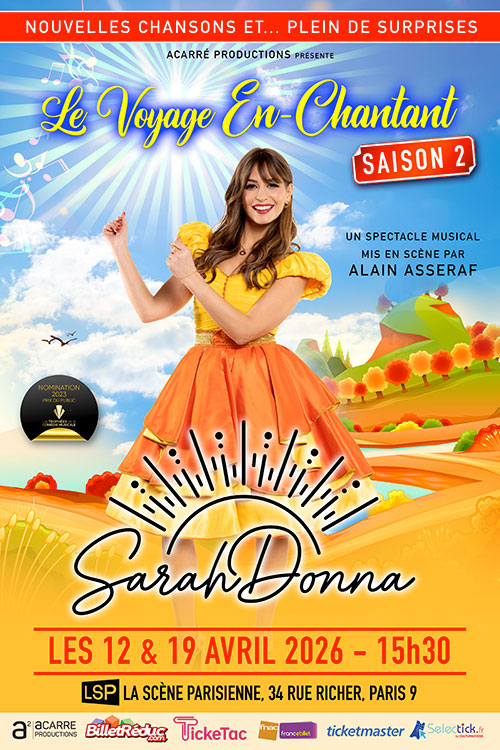 sarahdonna : le voyage en-chantant