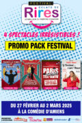 PACK FESTIVAL ECLATS DE RIRE – AMIENS