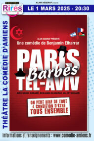 PARIS BARBES TEL-AVIV - AMIENS