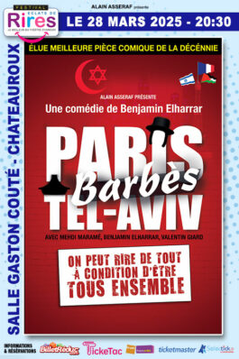 PARIS BARBES TEL-AVIV - CHATEAUROUX